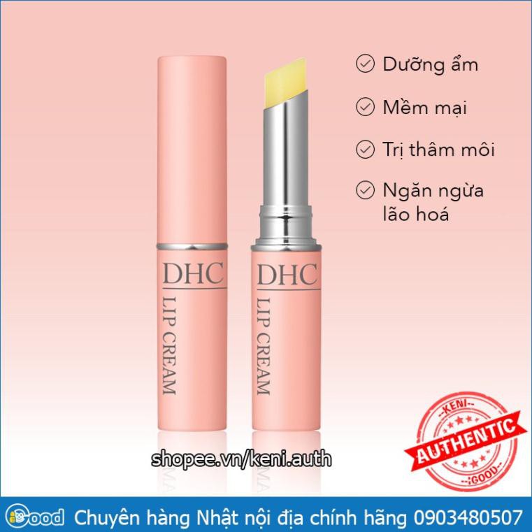 [CHUẨN NHẬT 100%]Son Dưỡng Môi DHC Lip Cream_Bản Không Màu 1,5g | BigBuy360 - bigbuy360.vn