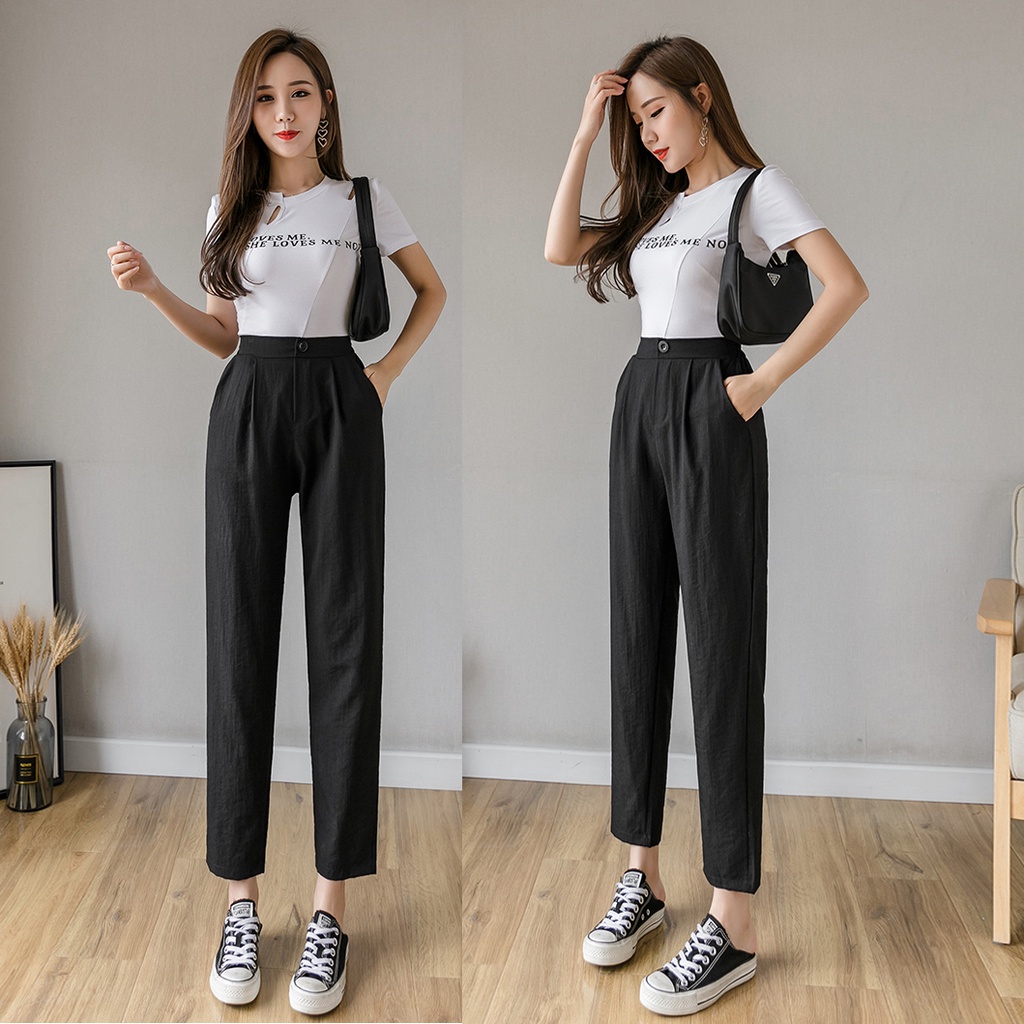 [SALE CHÀO HÈ] Quần Tây Nữ !!! Quần Công Sở Nữ Vài Đũi Thái - Có Bigsize 80kg