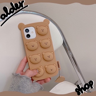 Ốp lưng / iphone case silicon bear aldershop