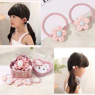 Cột tóc siêu xinh cho bé