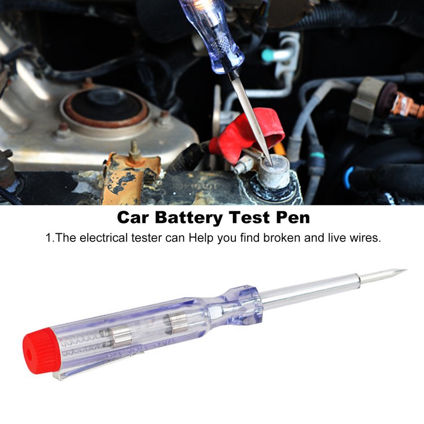 Bút Thử Điện 1210 (Dc 6-24v) Có Đèn Led