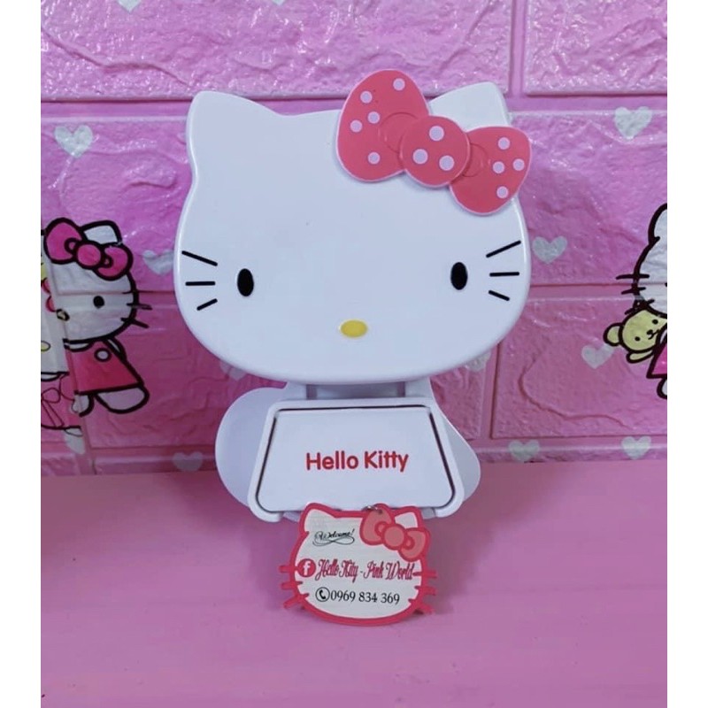 Giá treo bàn chải hello kitty
