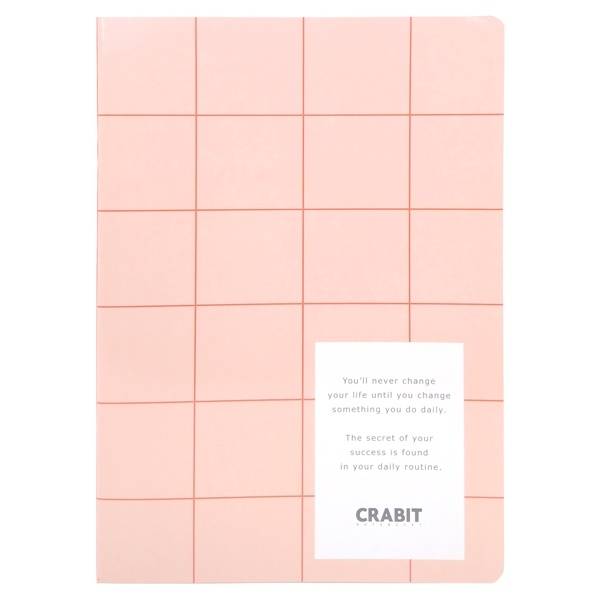 Vở Kẻ Ngang 80 Trang ĐL 70g/m2 - Crabit Notebuck 1112 (Mẫu Màu Giao Ngẫu Nhiên)