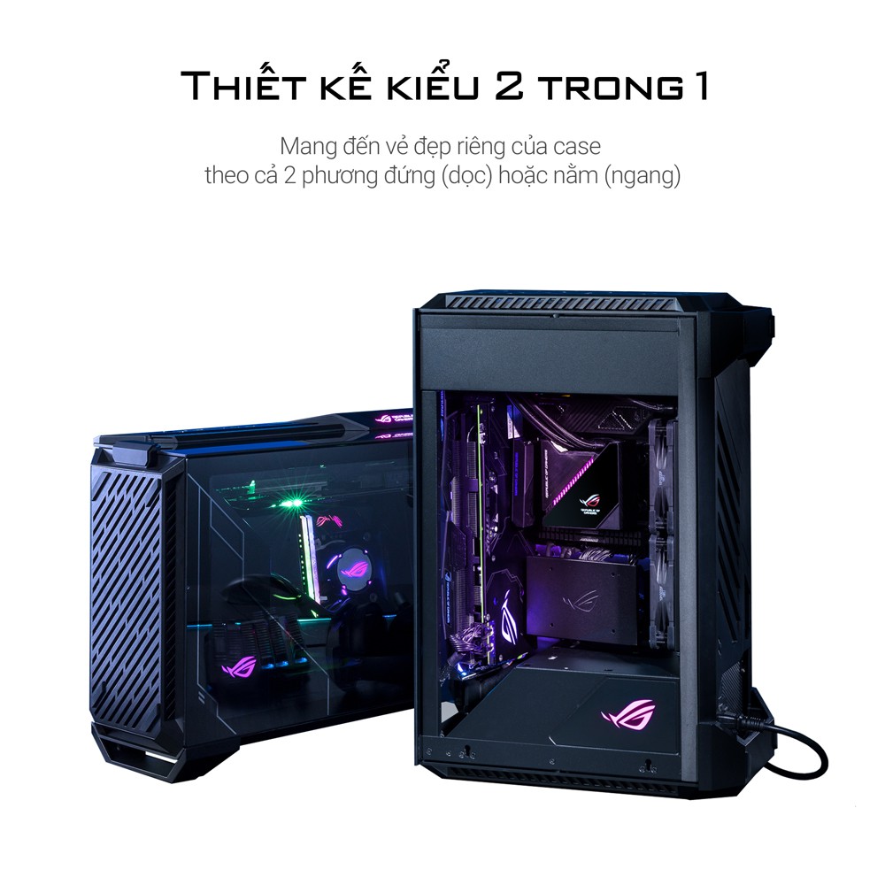 Vỏ case Asus ROG Z11 ITX (Mini ITX Tower/Màu đen)