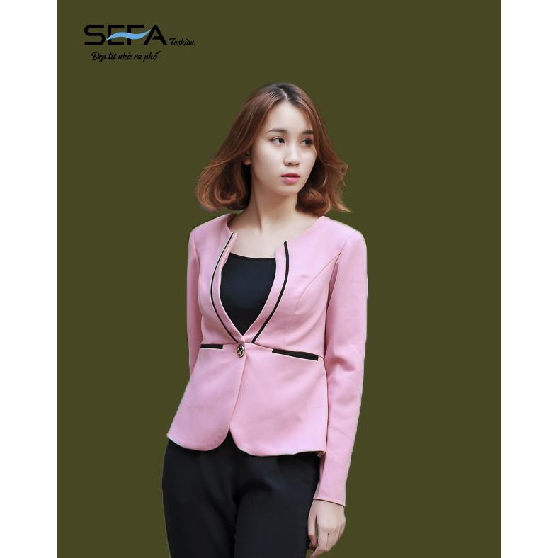 Áo vest SEFA phối viền cao cấp
