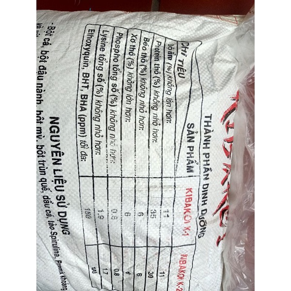 Cám kibakoi cám viên nổi dành cho cá