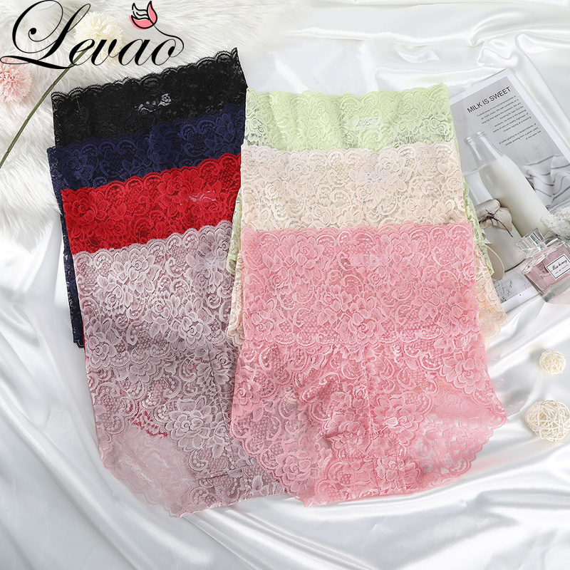 Quần Lót Ren Levao Lưng Cao Gợi Cảm Cho Nữ