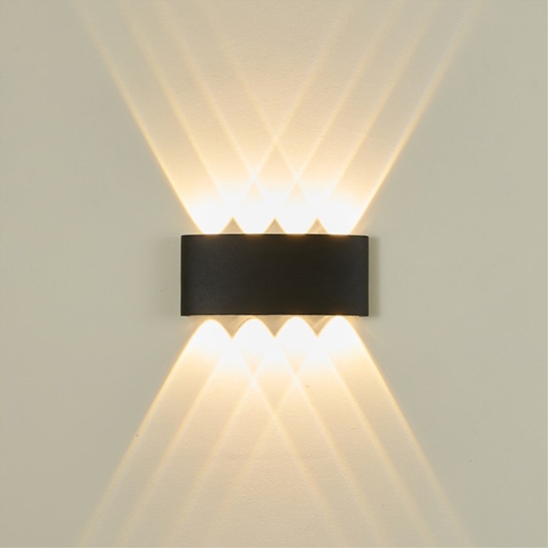 Đèn hắt tường 2 đầu,  8 mắt led