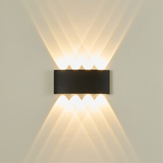 Đèn hắt tường 2 đầu,  8 mắt led