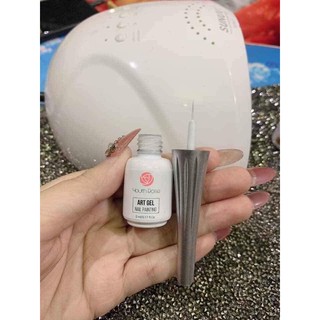 Gel nét vẽ móng hoa hồng