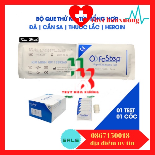 Que Thử Ma Túy Tổng Hợp - Ma Túy 4 Chân FASTEP USA