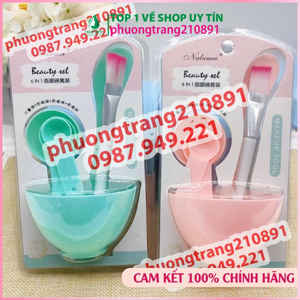 Bộ bát trộn mặt nạ 6 chi tiết, bát trộn mask