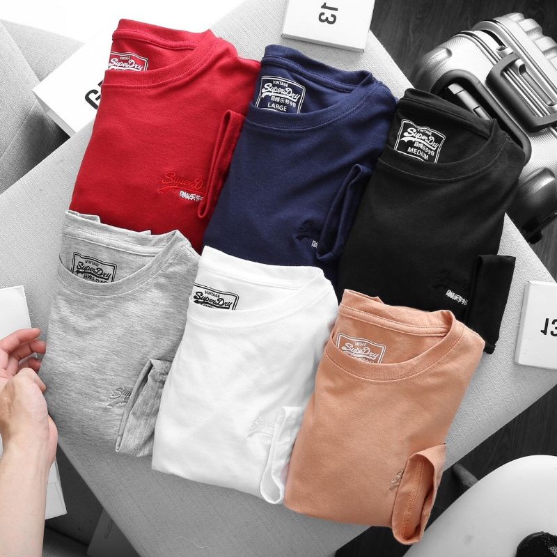 Áo thun nam tay dài cotton mềm