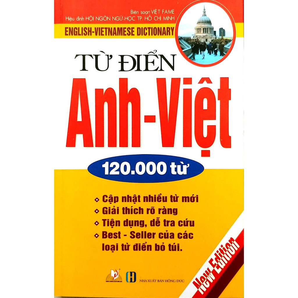 Sách Từ Điển Anh - Việt (120.000 Từ) Gigabook