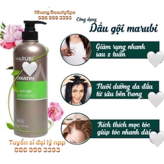 💁‍♀️Dầu gội Marubi Karatin 750ml
