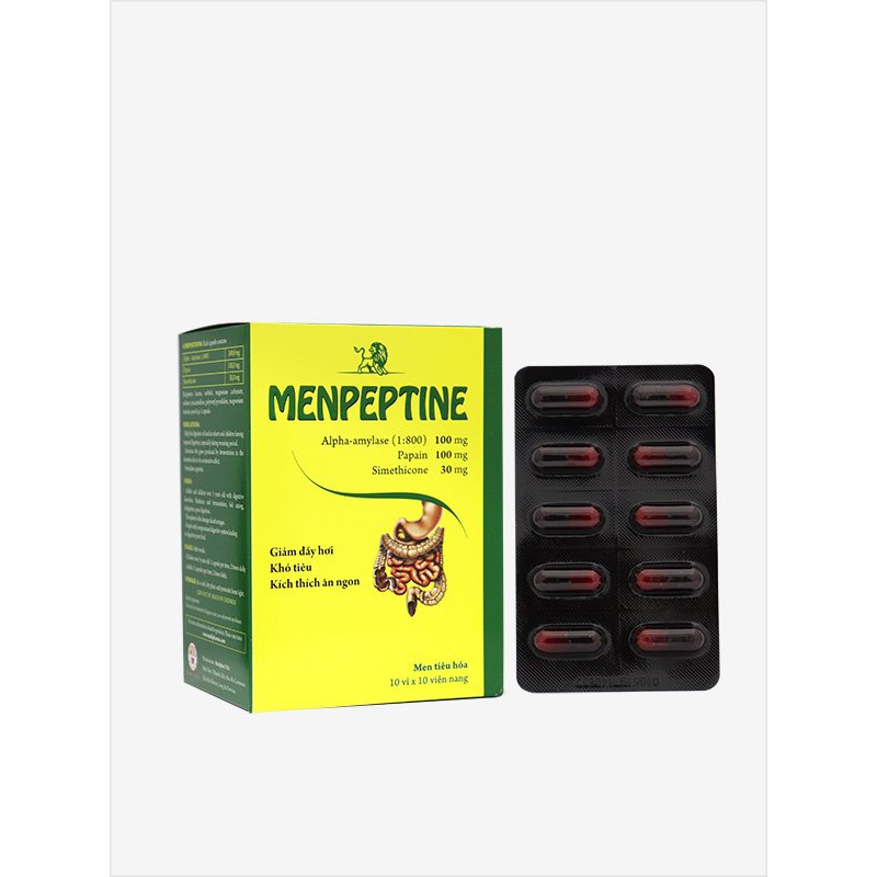 Men tiêu hóa MENPEPTINE ENZYME