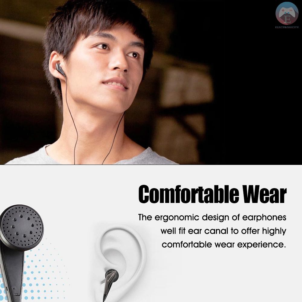 Ê Sennheiser MX375 Earphones 3.5mm Sports Running Earbuds In-ear Line Control Headset For Phone Computer