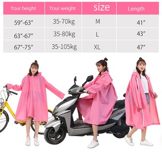 Áo mưa thời trang cho nữ