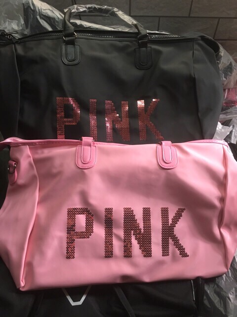 Túi pink du lịch loại to