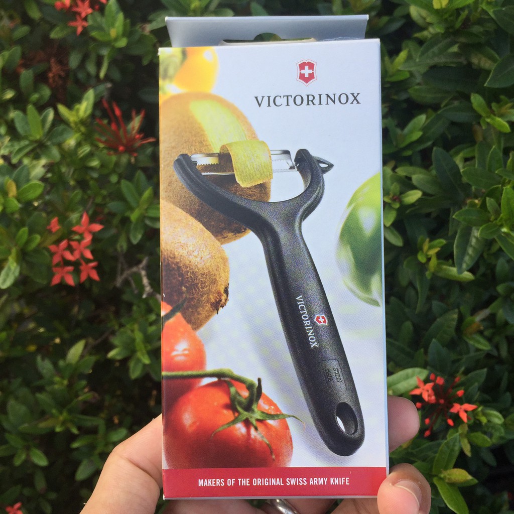 Dao Bào Victorinox Dao Thụy Sĩ Dụng cụ bào Victorinox Vegetable peeler Stainless saw-edge blade 174 x 74 x 22 mm