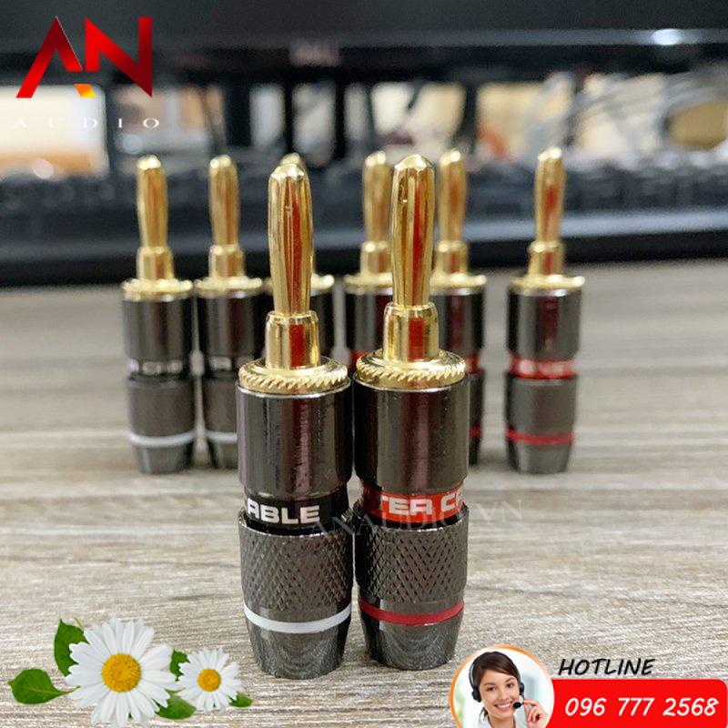 Bộ 8 jack bắp chuối Monster dạng dài - jack bắp chuối| Jack Âm Thanh | Jack Loa