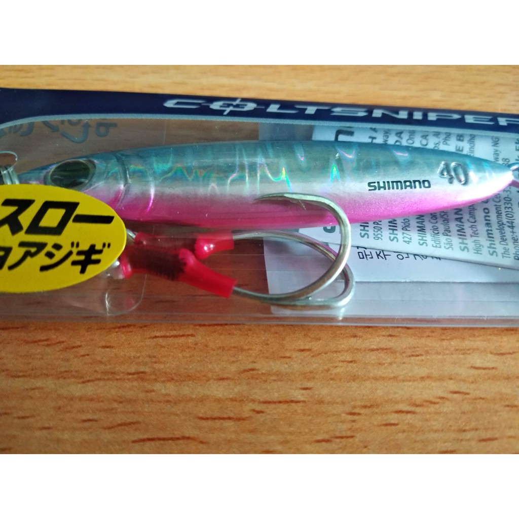 Mồi Jig Shimano Coltsniper Wonderfall - 30g - 40g- 60g