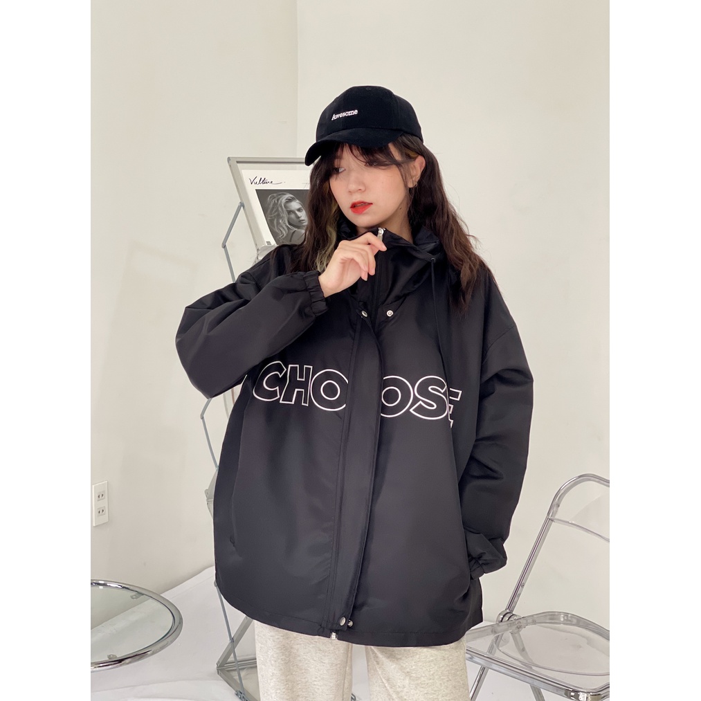 Áo khoác dù CHOOSE Jacket 2 Lớp Unisex