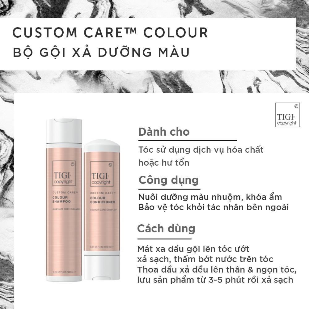 Dầu xả dưỡng màu TIGI COPYRIGHT COLOUR 250ml chính hãng