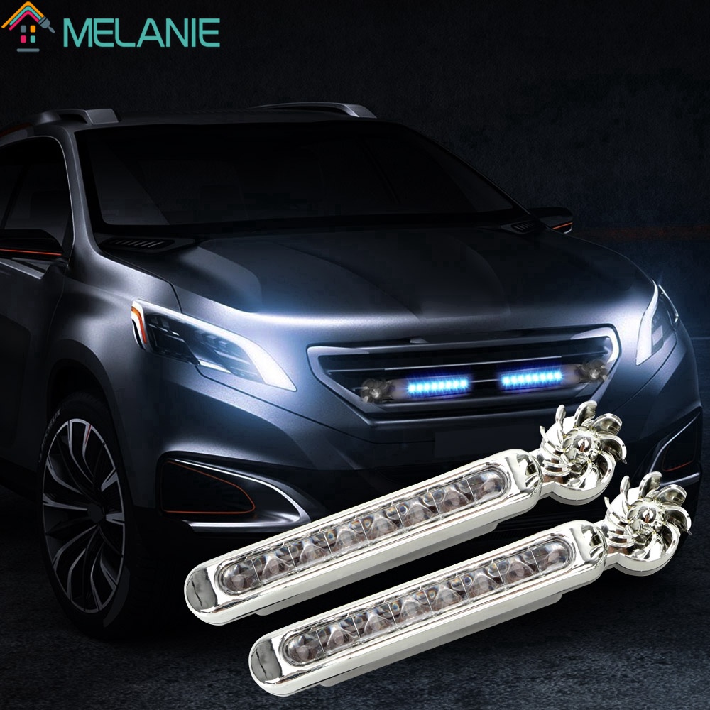 1 đèn pha 8 bóng LED cho xe hơi
