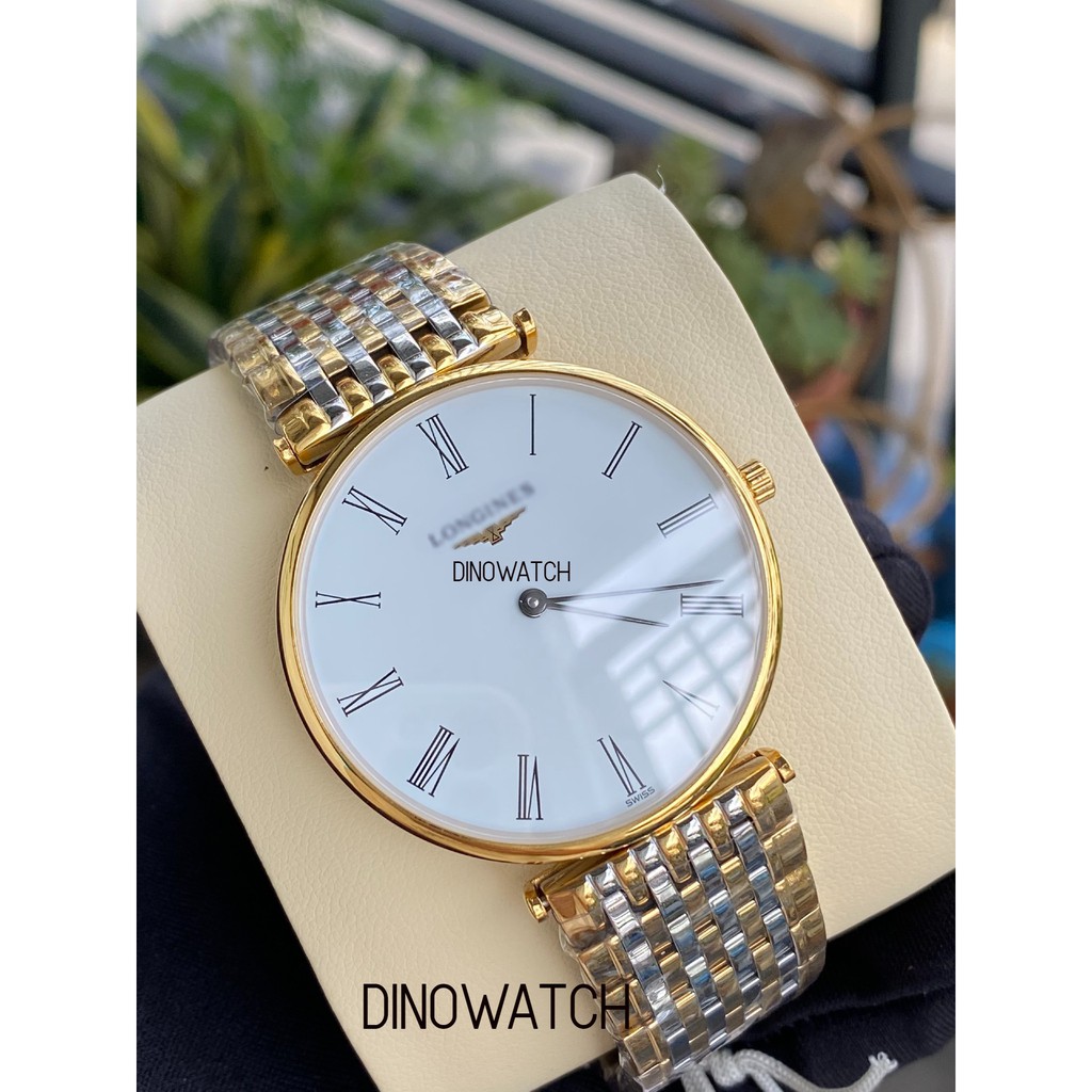 ĐỒNG HỒ NAM LOGI MÁY QUARTZ L4.709.4 , SIZE 38MM , DÂY THÉP