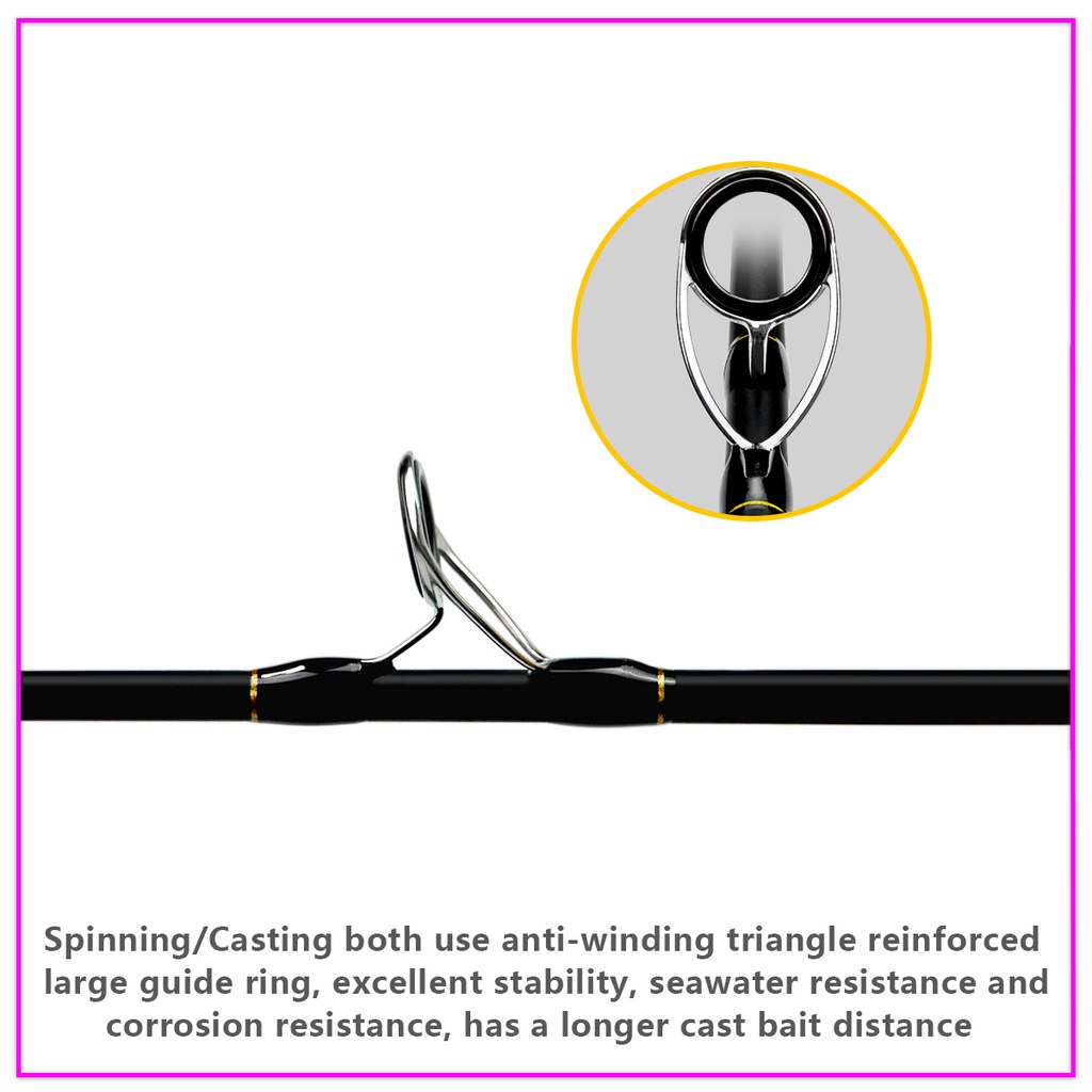 Cần Câu Cá Sợi carbon Siêu Nhẹ 1.8M / 2.1M / 2.4M / 2.7M / 3.0M