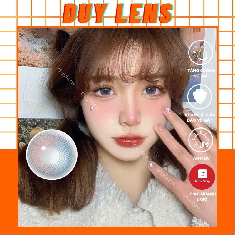 Lens cận màu hoàng hôn MOON LIGHT - Kính áp tròng có độ Hàn Quốc 14mm hạn 1 năm