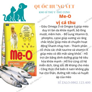 Me-o bao 7kg Thức ăn dạng hạt cho mèo lớn vị CÁ NGỪ & HẢI SẢN& CÁ THU đồ ăn mèo trưởng thành - qUỐC HƯNG VET