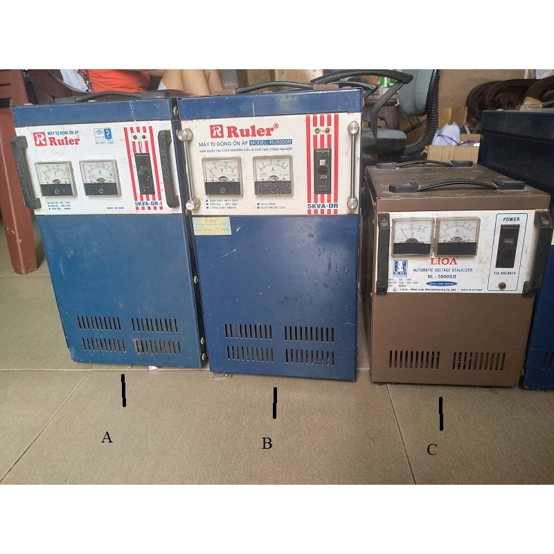 Ổn áp-thiết bị ổn định điên lioa 5kw, standa 5kw,ruler 5kw