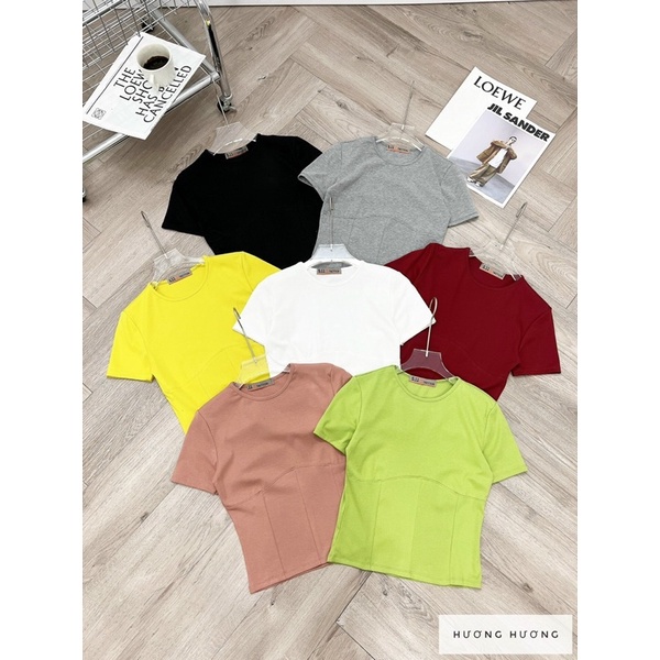 ÁO THUN NỮ TRƠN CỔ TRÒN