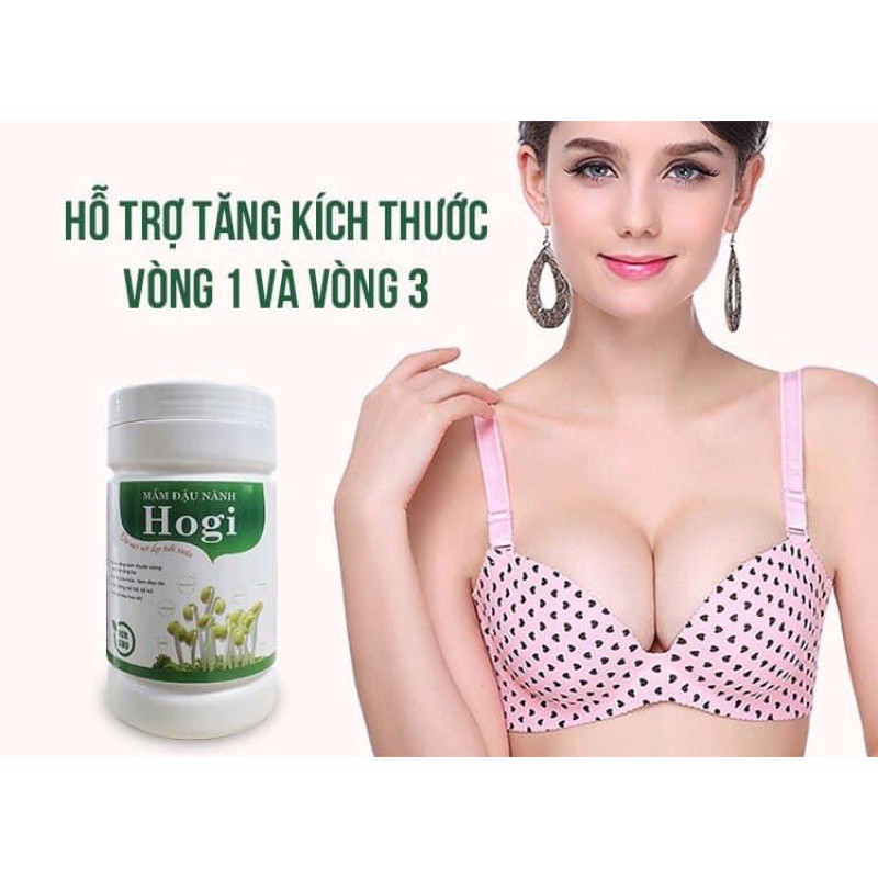 BỘT MẦM ĐẬU NÀNH HOGI (Nguyên Chất  100% Có Giấy Chứng Nhận ) - Bổ Sung Nội Tiết Tố Nữ- Nguyên Chất Bổ Sung Sữa DÊ