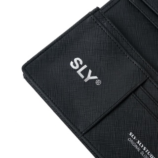 Ví Da SLY + Card Holder Saffiano Cao Cấp