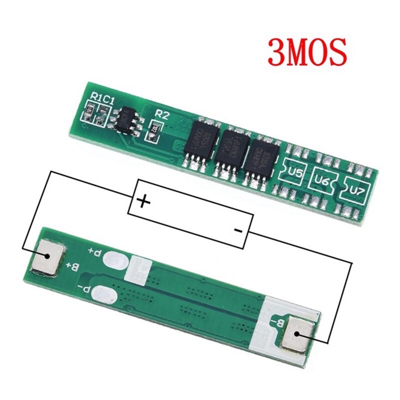 lMạch Bảo Vệ Pin 1s 7a 10a 15a 3.7v Li-Ion 3 ,4, 6mos Bms Pcm Cho 18650 Lithium Lion Lion Lion