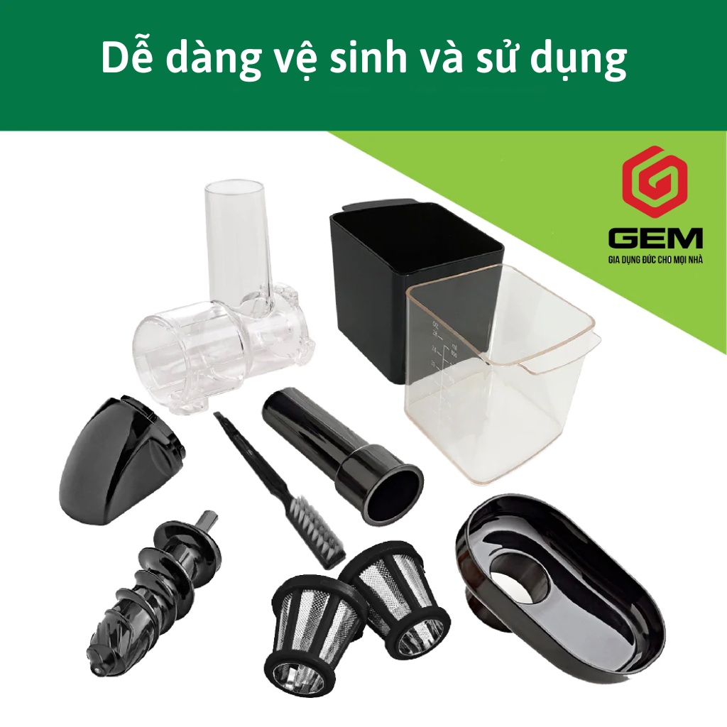 Máy ép chậm trục ngang OMEGA H3000 - Máy ép trái cây Chính hãng, Bảo hành 3 năm