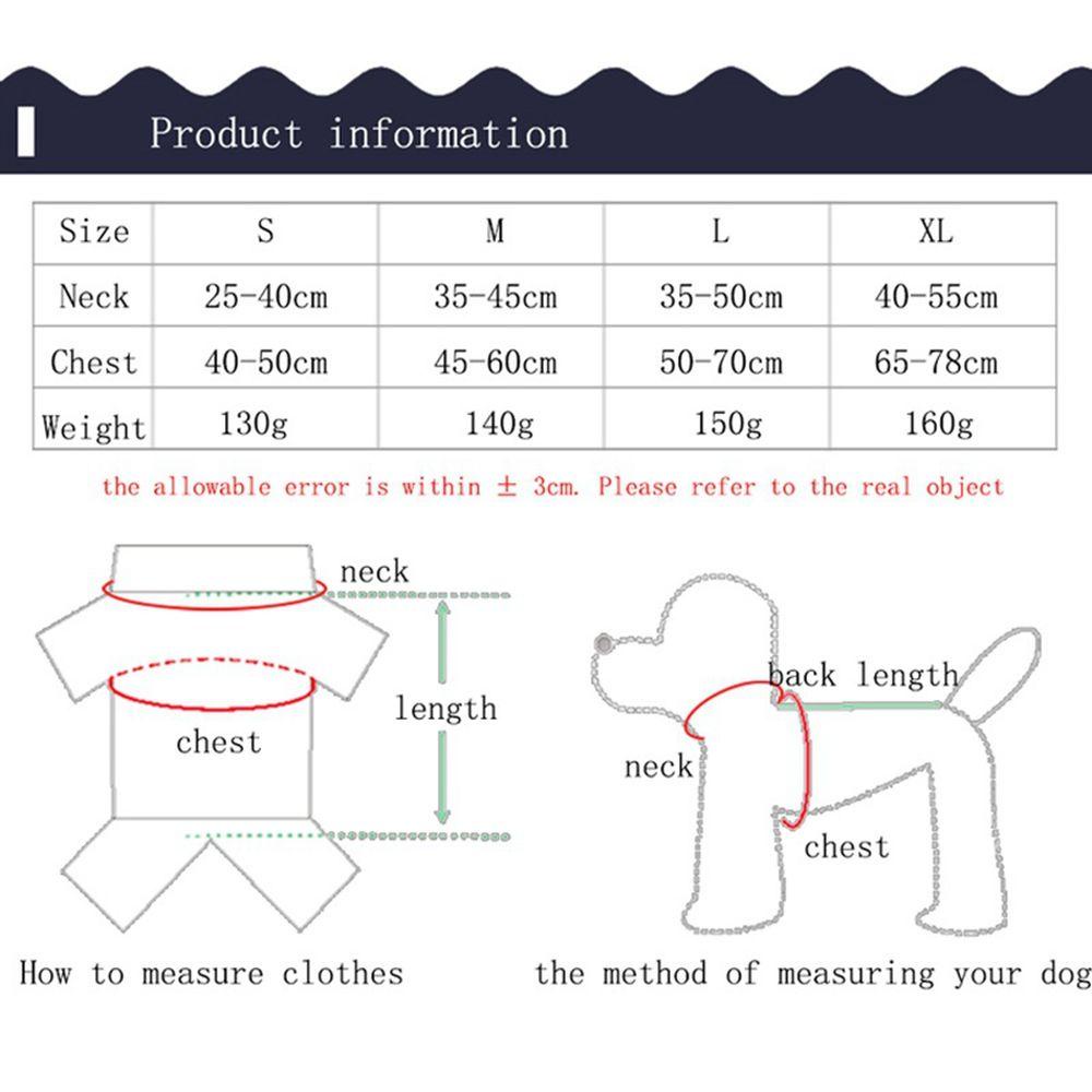 JARRED Áo Khoác Thời Trang Thu Đông Dễ Thương Cho Thú Cưng