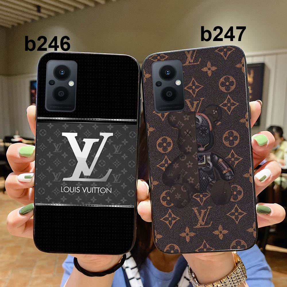Ốp lưng điện thoại oppo reno 7 / oppo reno 7z 5g thương hiệu LV louis vuit ton in vân da