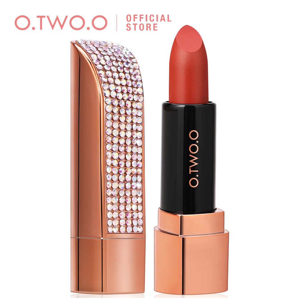 Son Lì O.TWO.O Mịn Màng Tự Nhiên Sắc Tố Cao Dưỡng Ẩm Lâu Trôi 12 Màu Tùy Chọn 22g | BigBuy360 - bigbuy360.vn