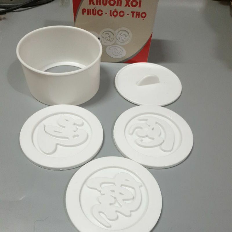 Bộ Khuôn Xôi Phúc-Lộc-Thọ