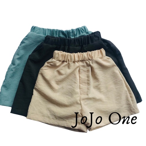 Quần Đùi Short Có Túi Cho Trẻ Em Chất Đũi Mát Nhẹ Thấm Hút Mồ Hôi Size 10-35kg