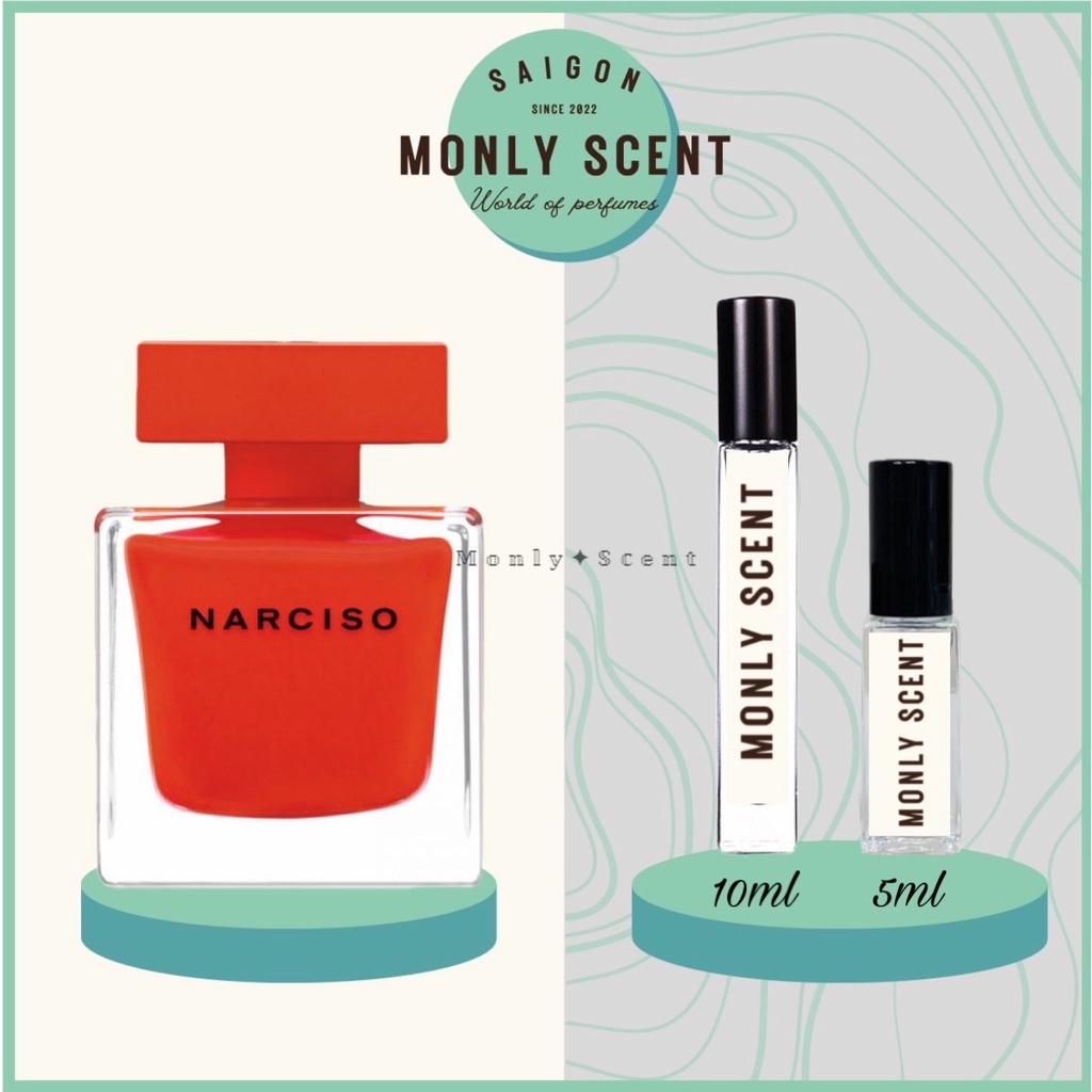 ✦ Mẫu thử nước hoa Narciso Rouge - 𝐌𝐨𝐧𝐥𝐲_𝐬𝐜𝐞𝐧𝐭™ ✦