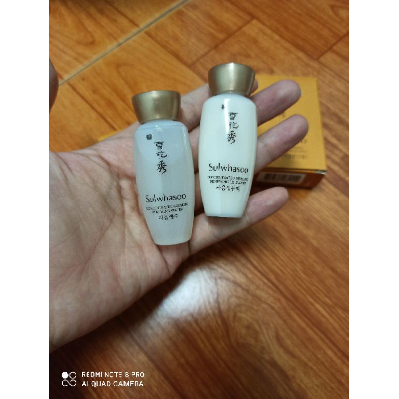 set sulwhasoo vàng mini 2 món