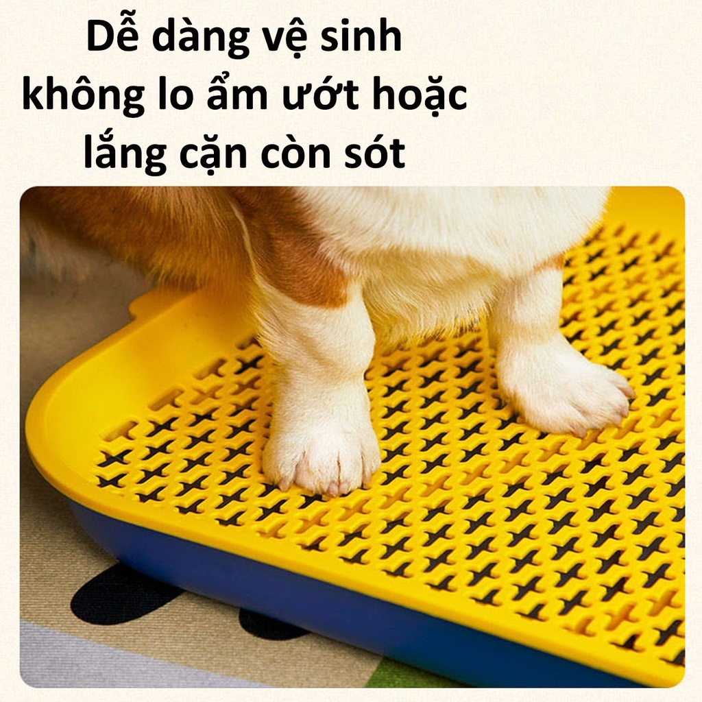 KHAY VỆ SINH CHO CHÓ SIZE LỚN 64x47cm