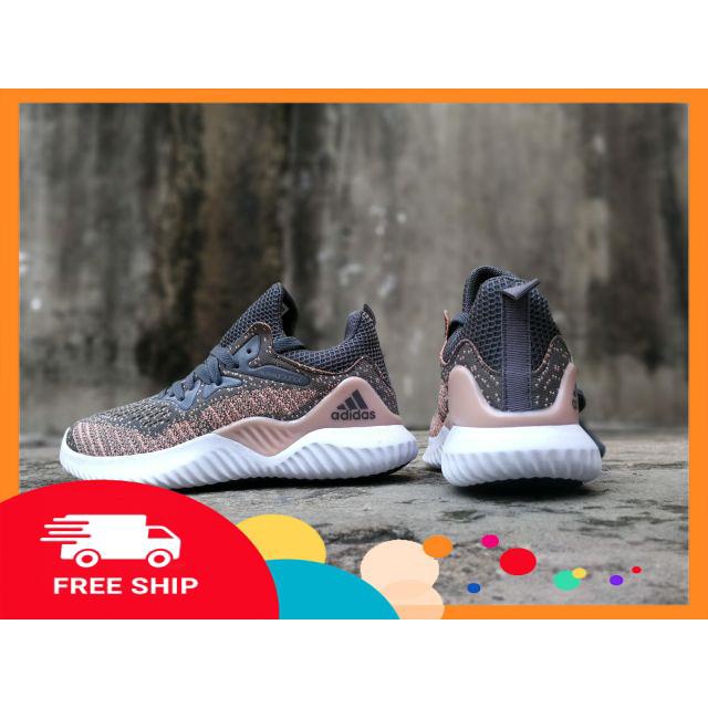[Chất lượng số 1] [Fullbox, hình thật] Giầy thể thao Alphabounce kem hồng nữ( freeship) | BigBuy360 - bigbuy360.vn