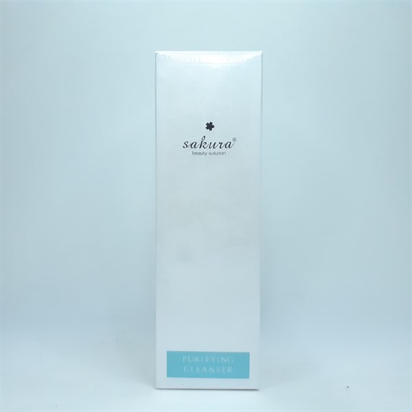 sakura deep purifying cleansing foam