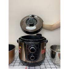 NỒI ÁP SUẤT ĐA NĂNG HASUKA HSK-986 5L 900W - TẶNG KÈM 01 LÒNG INOX - HÀNG CHÍNH HÃNG
